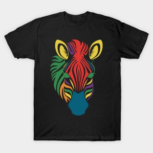 Color Zebra T-Shirt